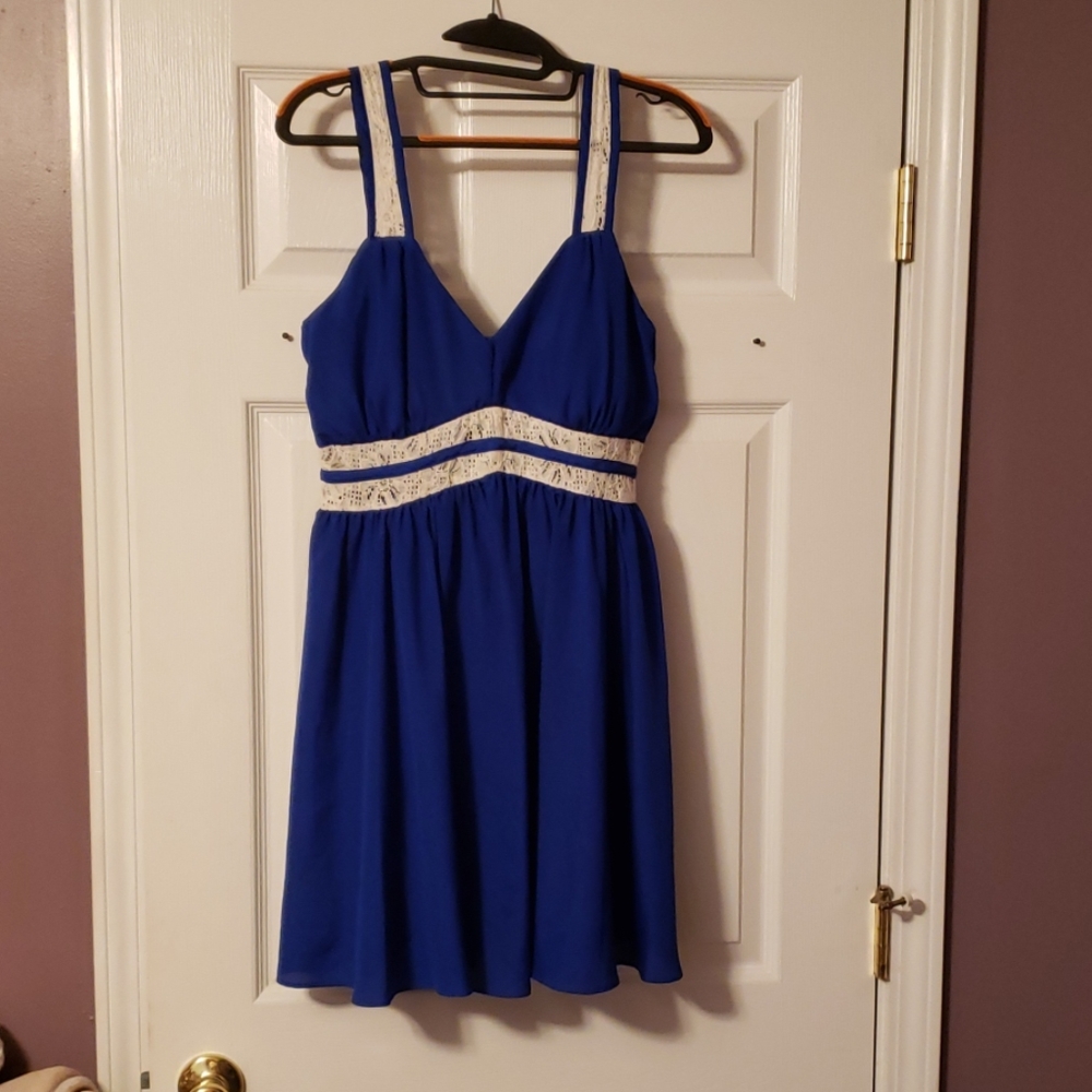 Royal Blue Dress